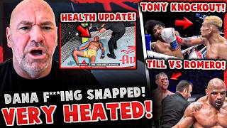 Dana White GETS PISSED OFF & SNAPS! Tony Ferguson KNOCKOUT! Darren Till BEATS Yoel Romero!