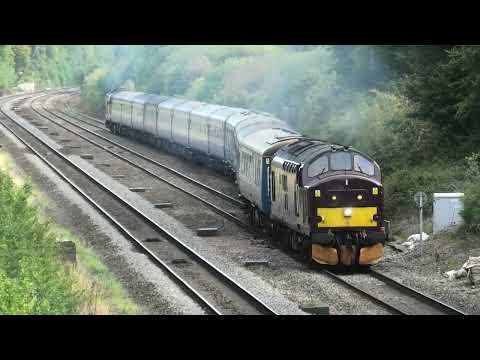Chasing 37668 TnT 37516 - The Heart of Wales Rambler ... 09-08-25