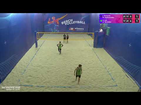 23:55 I. Matsenko / M. Zapliusvichka - A. Lylo / A. Yermakov 15.07.2022 | Winners Beach Volleyball