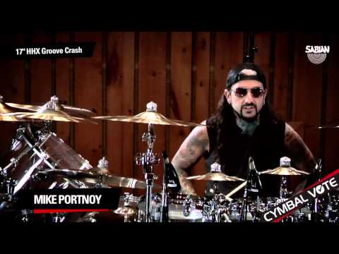 CYMBAL VOTE - Mike Portnoy Reviews the 17" HHX Groove Crash
