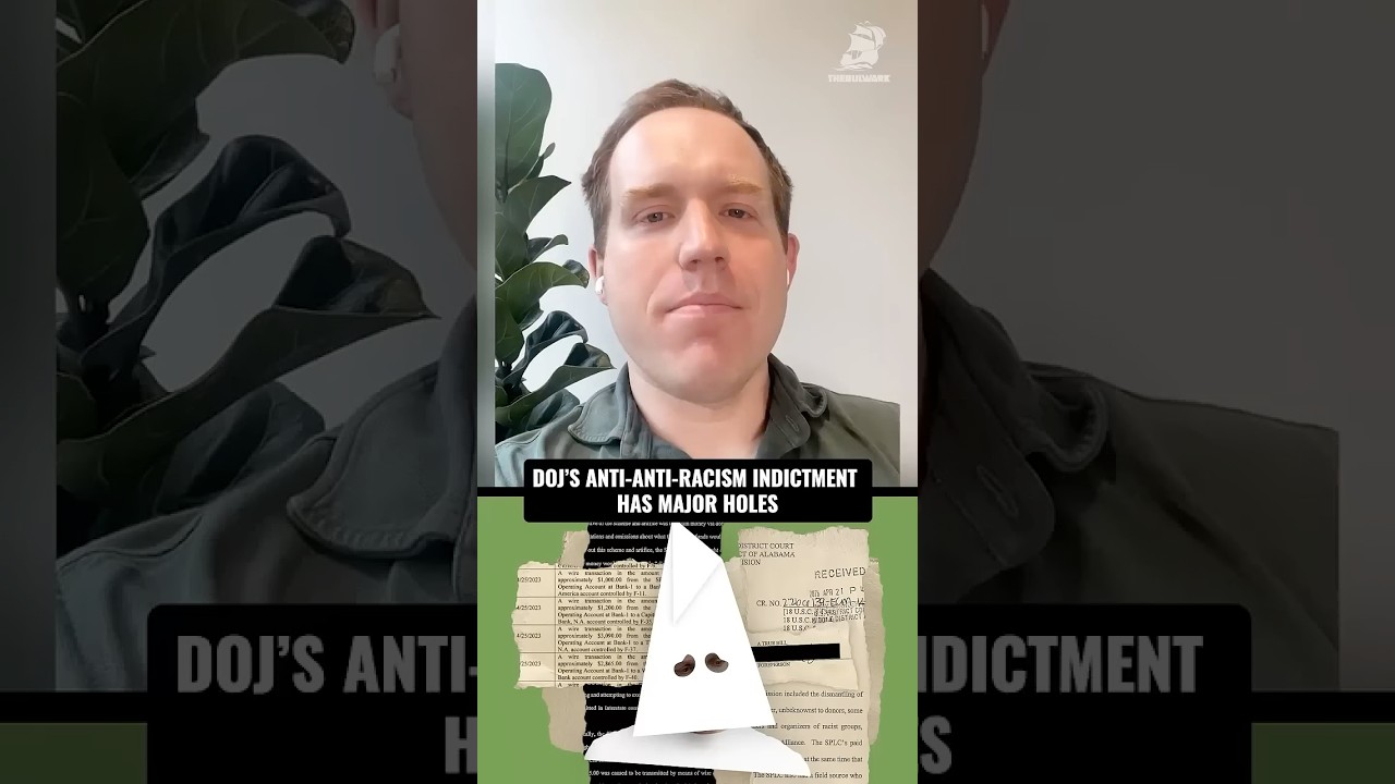 Here's what the DOJ's indictment against the SPLC does *not* show