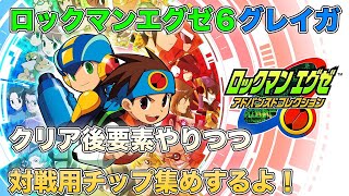 【アドコレ】真夜中の電脳世界！チップ集めたりするよ！【ロックマンエグゼ6】