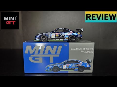 Mini GT - Nissan Silvia S15 DMax - 2023 D1 Grand Prix - REVIEW