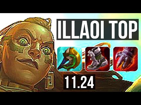ILLAOI vs WARWICK (TOP) (DEFEAT) | 300+ games, Dominating | NA Diamond | 11.24
