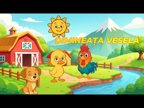 Dimineața Veselă 🎶 | Cocoșul, Rățoiul și Cățelul – Aventură Muzicală
