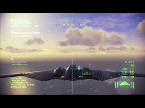 Ace Combat Infinity: B-2 Bomber Vs Sea Strike ( S Rank/ No Death )
