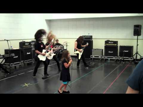 Aaralyn and Izzy Band Practice at Radio City