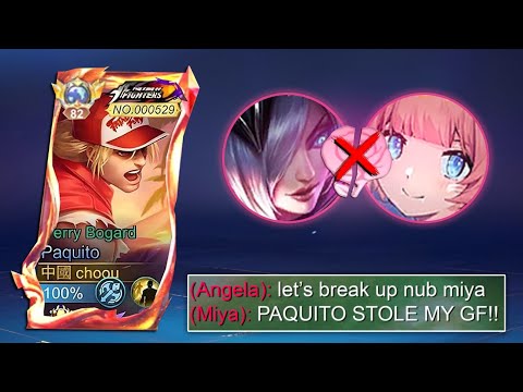 TARGET LOCK COUPLE GONE RIGHT!! 😂 they broke up after the match - MLBB