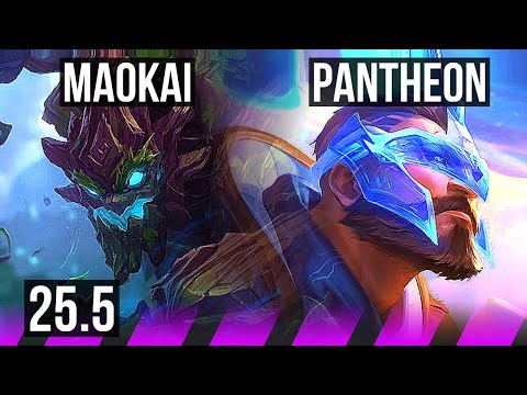 MAOKAI & Kai'Sa vs PANTHEON & Draven (SUP) | KR Diamond | 25.5