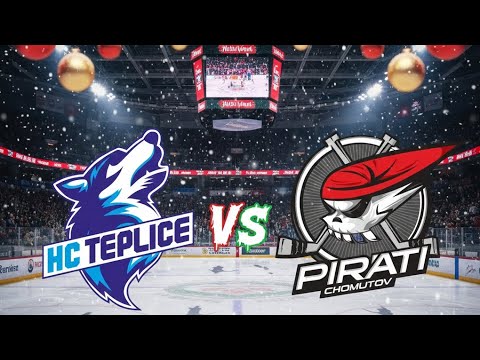 Vánoční Huskies Turnaj Teplice Piráti Chomutov vs HC Huskies Teplice 12/25 