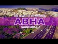 The HEART OF DOWNTOWN ABHA CITY أَبْهَا‎  SAUDI ARABIA Aerial Footage | RAYAN VENTURE
