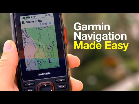 Garmin GPS: How-To Use Routes, Tracks, and Waypoints