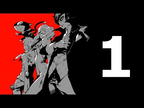 Persona 5 Walkthrough Part 1 - No Commentary Playthrough (PS4)