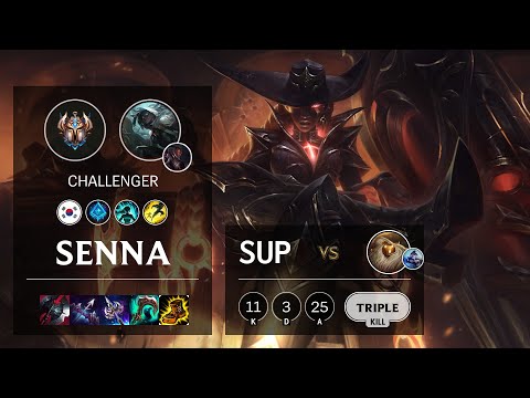 Senna Support vs Bard - KR Challenger Patch 10.14