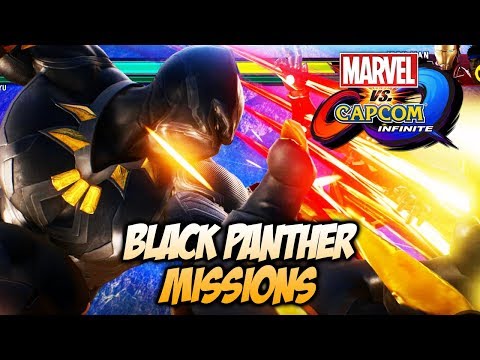 All Black Panther Missions - Marvel vs Capcom Infinite
