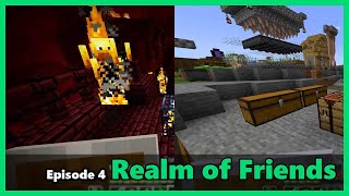 Nether Trip & Updated Farms Tour | Minecraft Realm of Friends Ep. 5