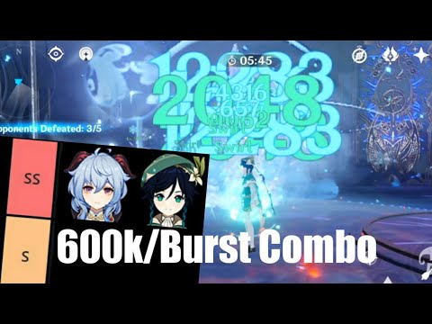 THIS COMBO IS LEGAL?! - Ganyu X Venti the Highest DPS Team for Elites - Genshin Impact