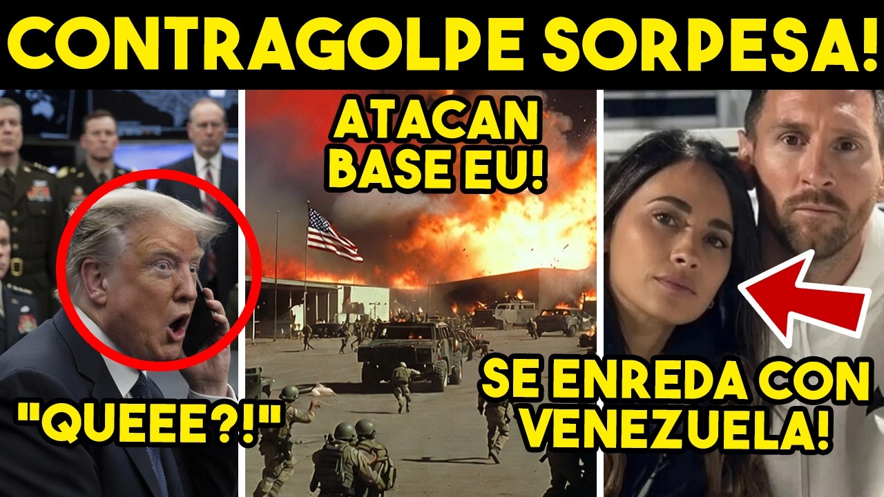 IMPACTANTE! CAE 4T4QUE A EU, IRAN NO PERDONA. TRUMP SIN SALIDA. MESSI SE ENREDA CON VENEZUELA