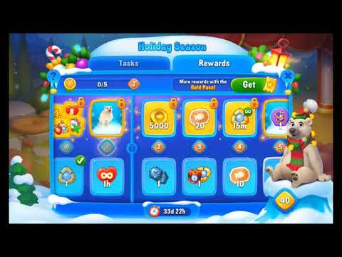 Fishdom 2021 - Season Adventure - Holiday Season   #Playrix #Fishdom #gaming