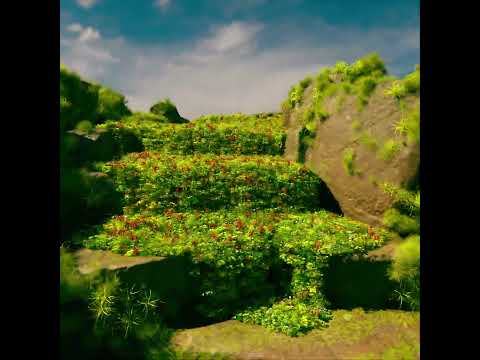 Plant fall  #trippy #animation #3d
