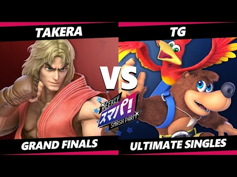 Sumapa 100 GRAND FINALS - TG (Banjo Kazooie) Vs. takera (Ken) Smash Ultimate - SSBU