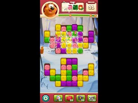 Toon Blast Level 7735 - NO BOOSTERS 🐻🐺🐱 | SKILLGAMING ✔️