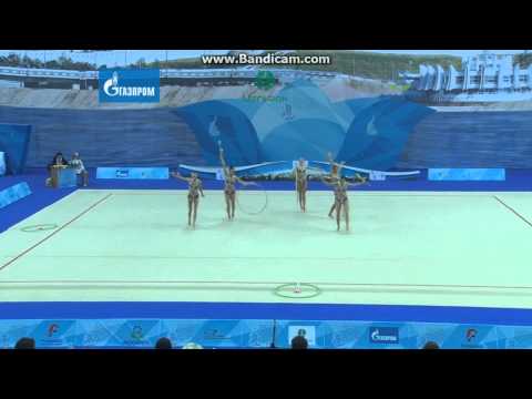 Team Uzbekistan- 2 Hoops & 3 Clubs -World Cup Kazan