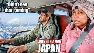 Snow Storm Survival in Japan's Freezing Winter (living in my camper van) - RV Life