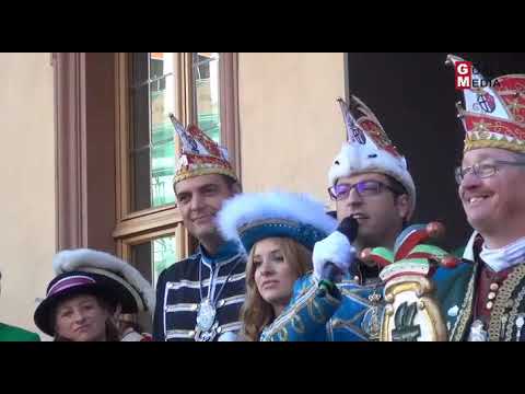 Fastnachtseröffnung in Fulda - Der Buttermarkt singt
