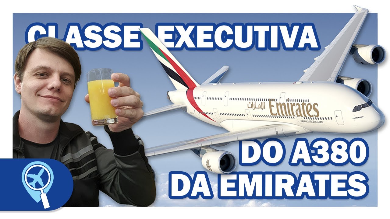 Como é voar com a Emirates na classe executiva do Airbus A380