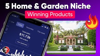 5 Best Home and Garden Niche Hot Products for Dropshipping | Sell This Now 2022