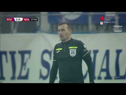 GOOOL! FCU Craiova - Academica Clinceni 1-0. Compgano a deschis scorul pentru olteni
