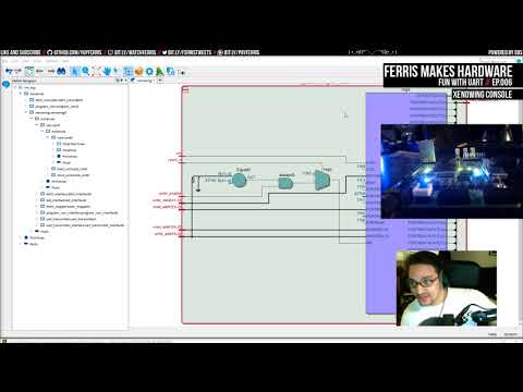 Ferris Makes Hardware Ep.006 - Fun with UART