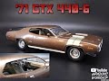 1971 Plymouth GTX 440-6 1/24 Scale Model Kit Build Review Revell 440 Six Pack 85-4477 Fast Furious