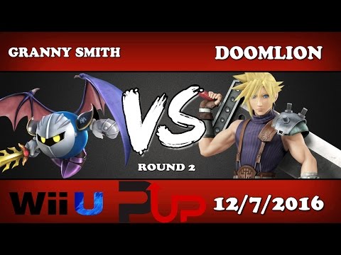 Doomlion (Cloud) vs. Granny Smith (Meta Knight) - Wii U Winners Round 2 - SOS