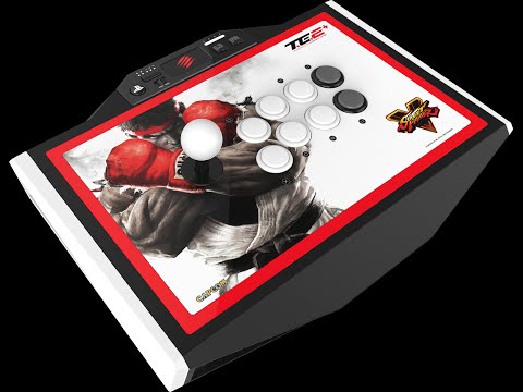 Mad Catz TE2+ SFV Fight Stick Unboxing + Comparison with Razer Atrox