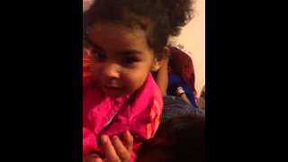 My little cousin singing twinkle twinkle little star