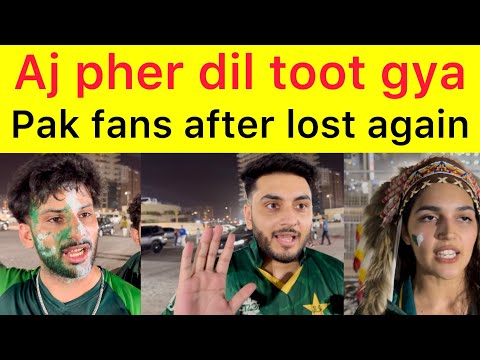 0-2 😕 Pakistani fans reactions after lost against India in Asia Cup Super 4 | Pak will take revenge 