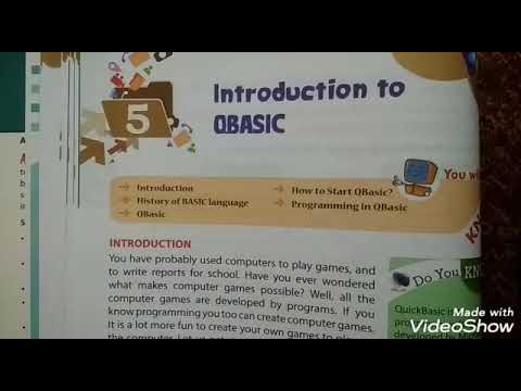 Class 6th|Chapter 5 : Introduction To QBASIC (Part 1)