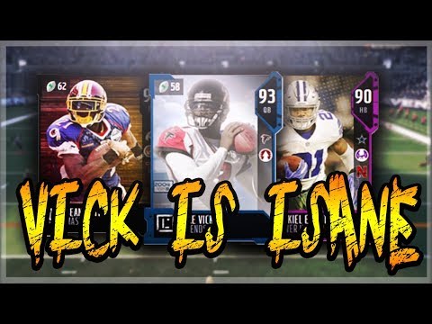 94 MIKE VICK IS TOO GOOD!! NO ZEKE NEEDED!!| MADDEN 18 ULTIMATE TEAM ONLINE GAMEPLAY