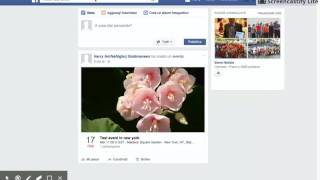 How to import facebook events in WikiDo.com