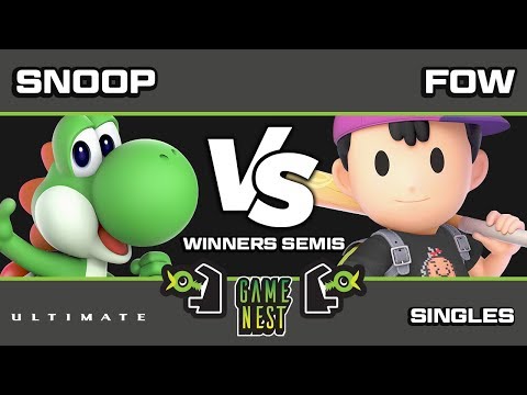 Game Nest Smash It Up: Sugoi | SNoop (Yoshi) vs Fow (Ness) - Winners Semis