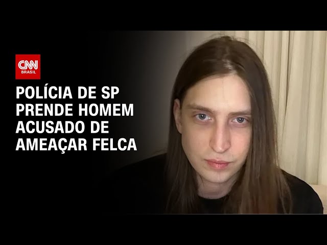 Polícia prende homem que ameaçou Felca após denúncias sobre adultização | LIVE CNN