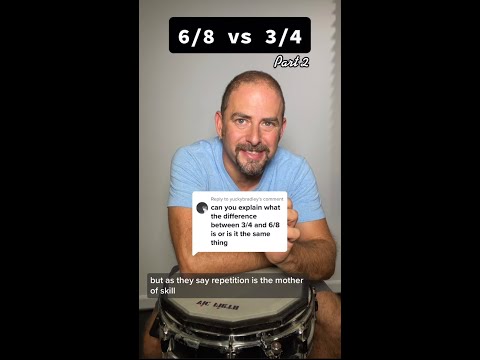 6/8 vs 3/4 Time Signature - How Are They Different? Part2
