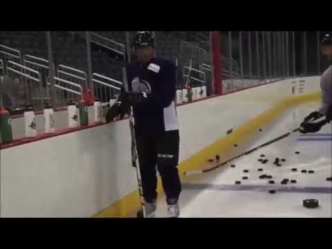 Ryan O'Bryan Tries Out for the Evansville Icemen