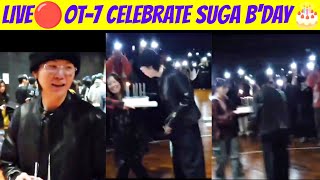 Download lagu LIVE 🔴 OT-7 Celebrate Suga B'day 🎂 Party 🥳 BTS Suga Birthday Celebration LIVE 🔴 #bts #suga #kpop  mp3