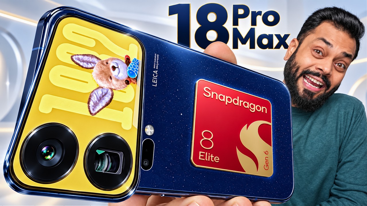 Xiaomi 18 Pro Max Unboxing & First Look ⚡ Dual Displays, Dual 200MP 📷, SD 8 EE Gen 6 & More
