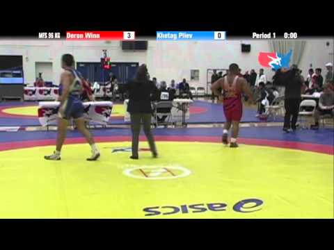 96 KG QF - Deron Winn (CWC) vs. Khetag Pliev (CAN)