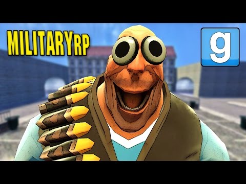 GMOD - Abusive Admin vs Super Salty Mod (MilitaryRP)