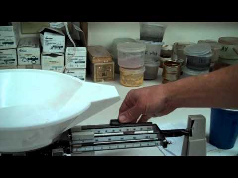 Easy Glaze Testing (color blend) (part 1) (Free Online Glaze Course Part 16 Lab)